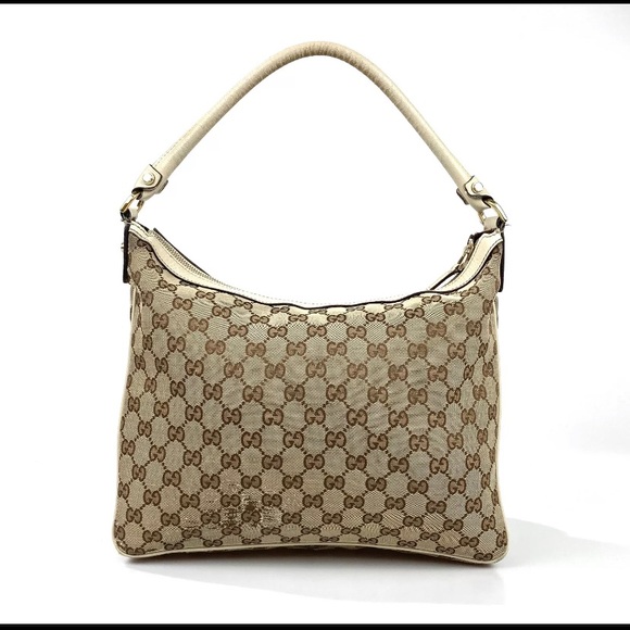 Gucci Abbey Hobo canvas 100% authentic - Picture 4 of 9